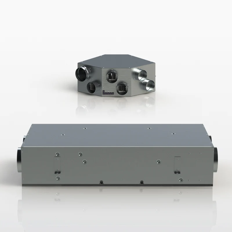 Produktabbildung des Lüftungssystems Aereco DXR vor neutralem Hintergrund